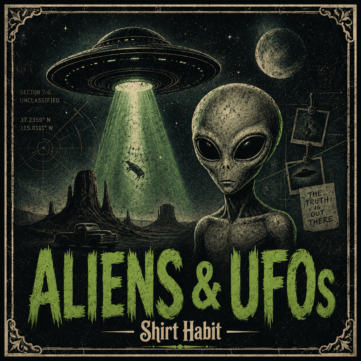 Aliens & UFOs Collection | Shirt Habit