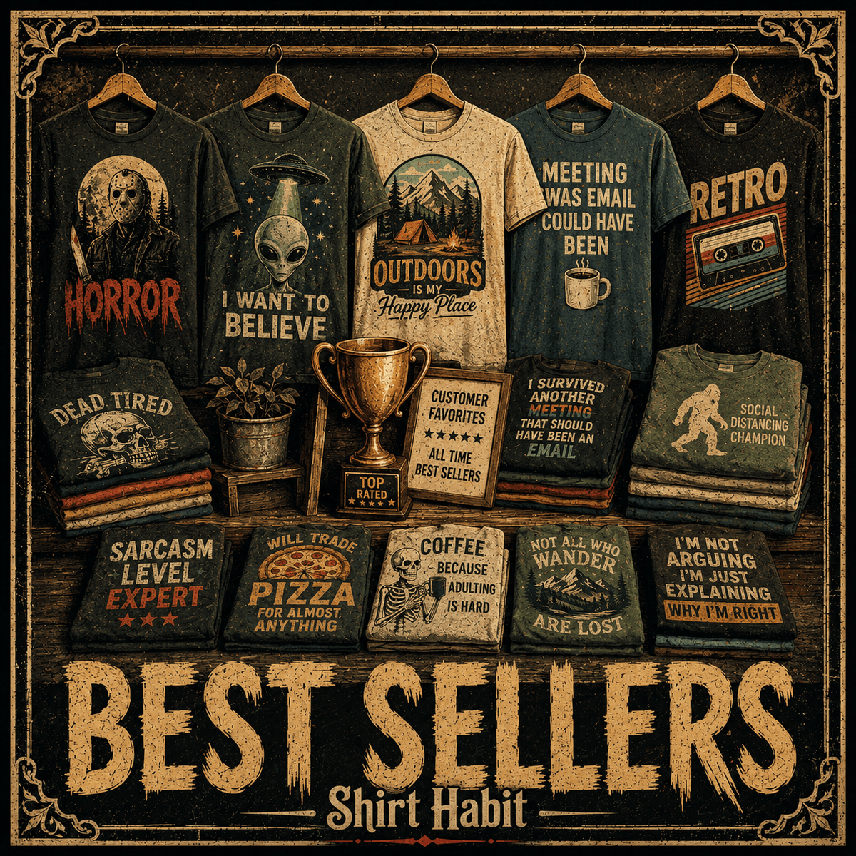 BEST SELLERS - Shirt Habit