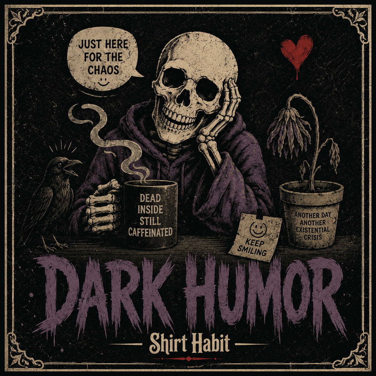 Dark Humor Collection | Shirt Habit