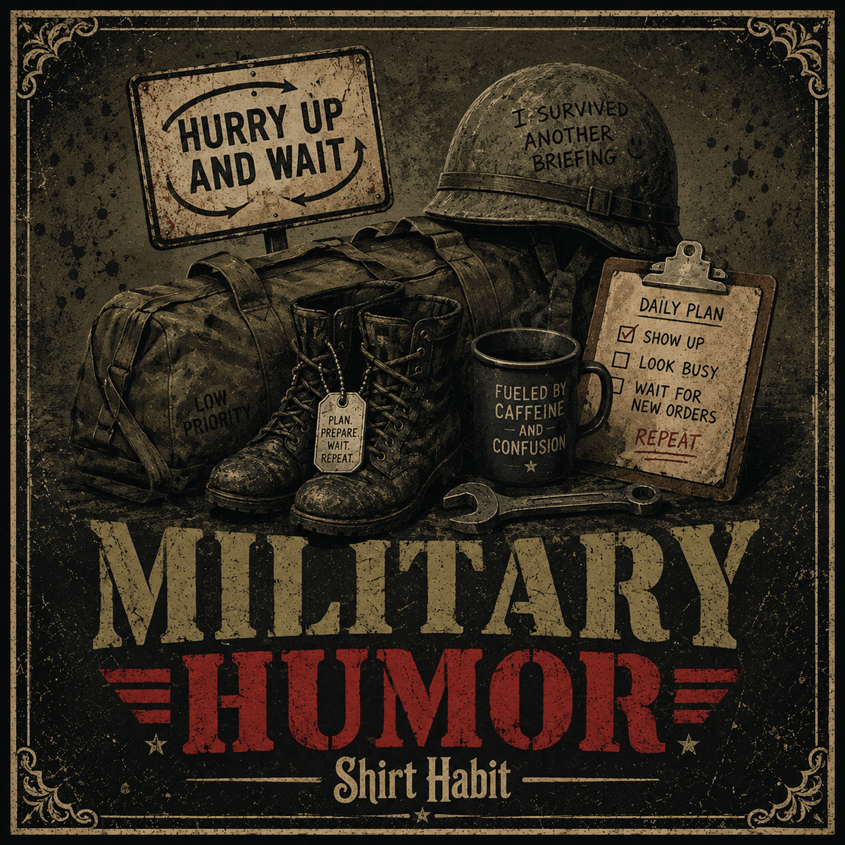 Military Humor Collection | Shirt Habit
