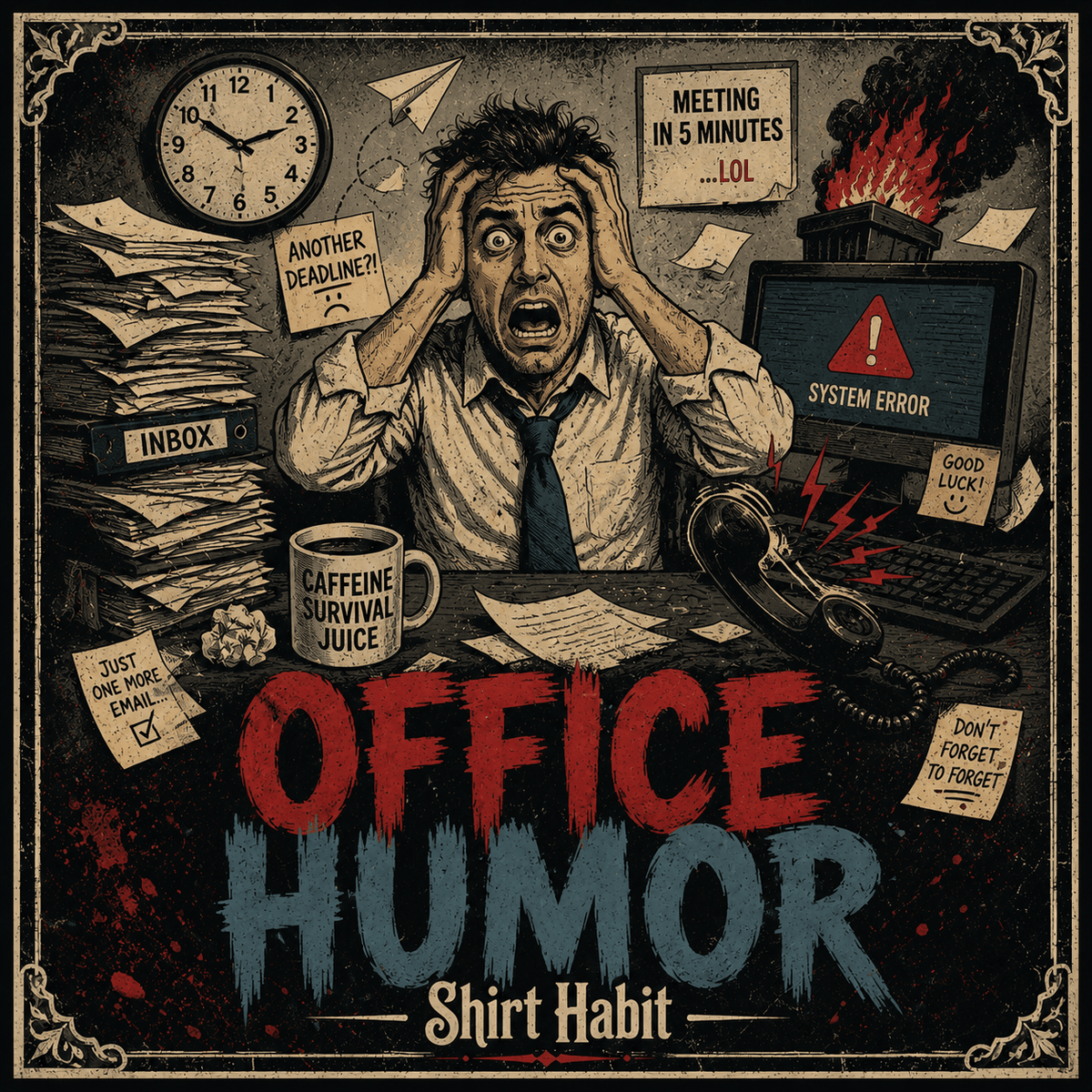 Office Humor Collection | Shirt Habit