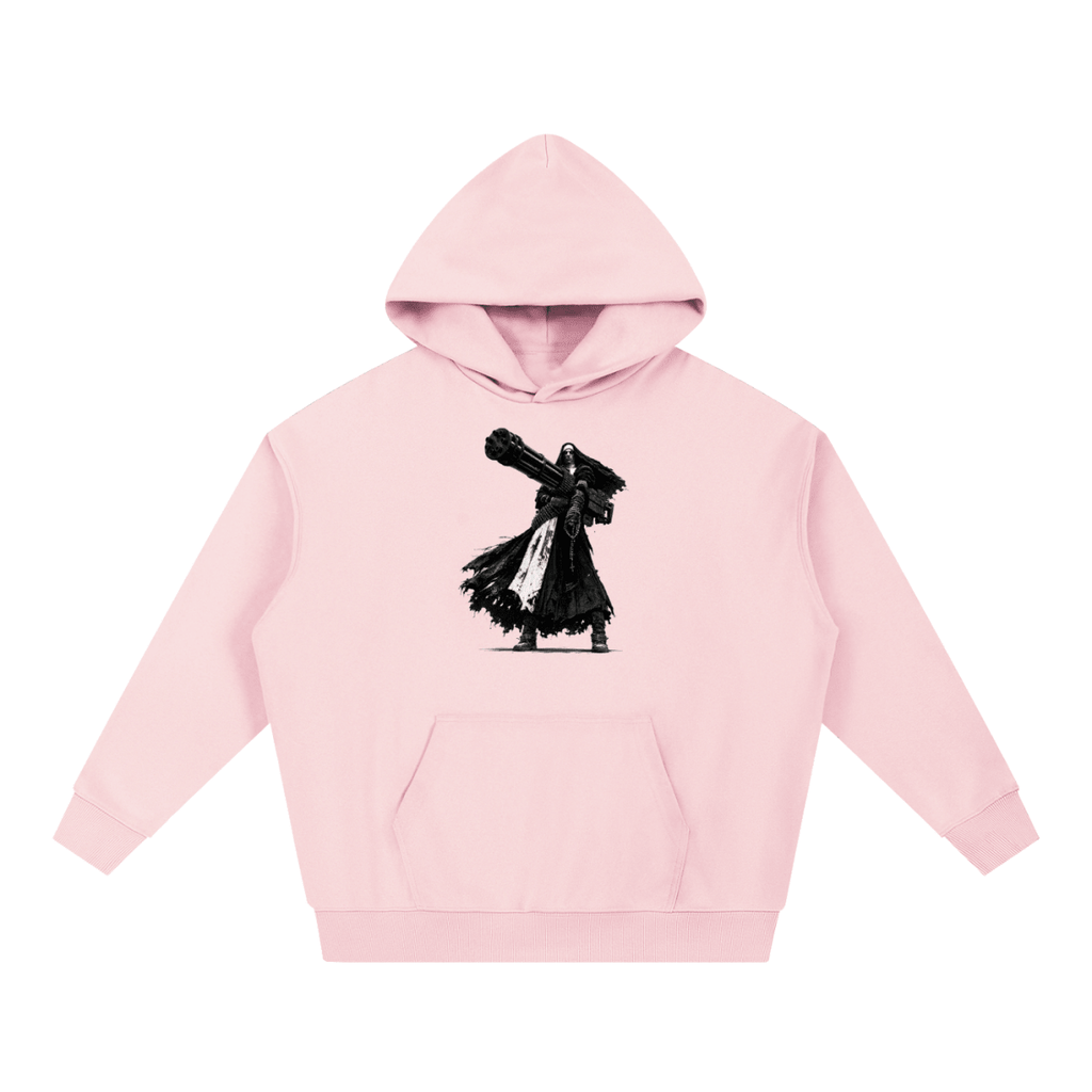 0 Holy Heavy Gunner Nun Graphic Essential Heavyweight Hoodie - Shirt Habit