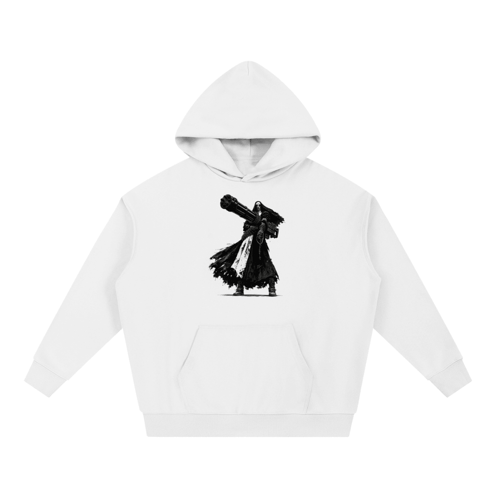 0 Holy Heavy Gunner Nun Graphic Essential Heavyweight Hoodie - Shirt Habit
