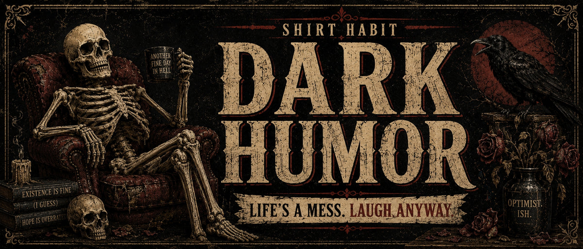 Dark Humor Banner