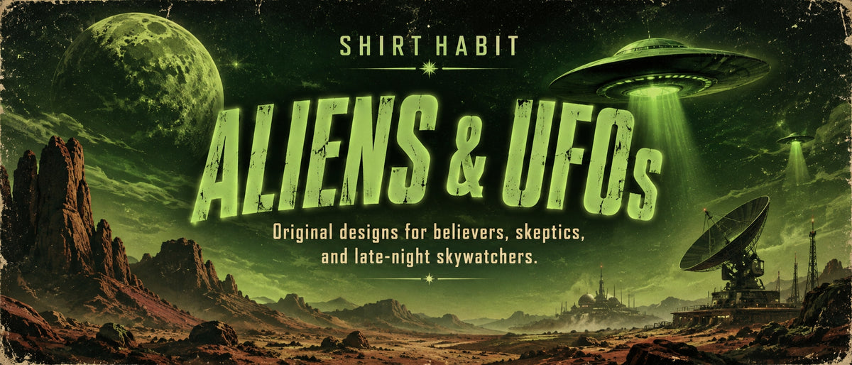 Aliens & UFOs Banner
