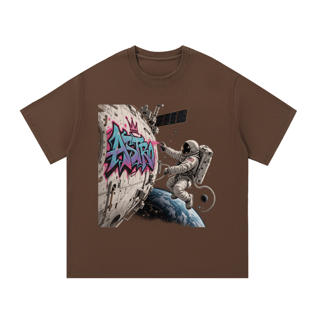 ASTRO Space Graffiti Essential Cotton T-Shirt - Shirt Habit