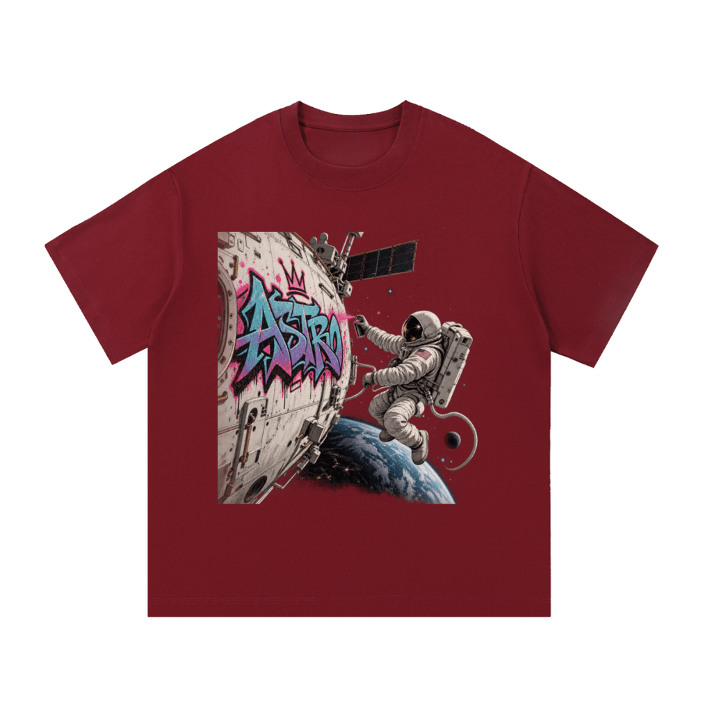 ASTRO Space Graffiti Essential Cotton T-Shirt - Shirt Habit
