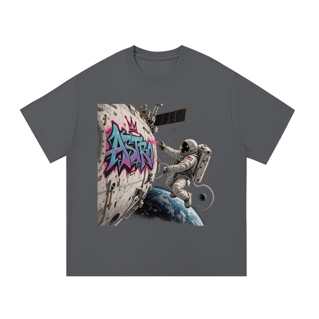 ASTRO Space Graffiti Essential Cotton T-Shirt - Shirt Habit