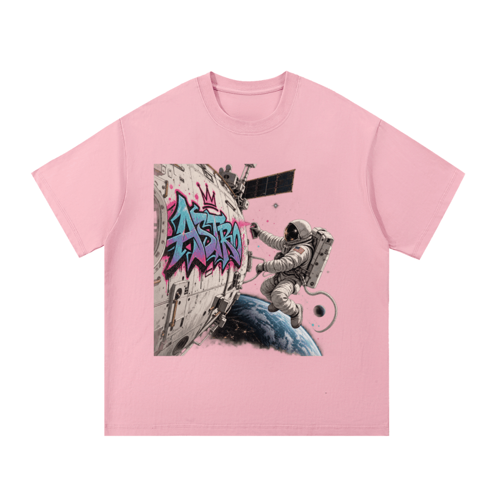 ASTRO Space Graffiti Essential Cotton T-Shirt - Shirt Habit