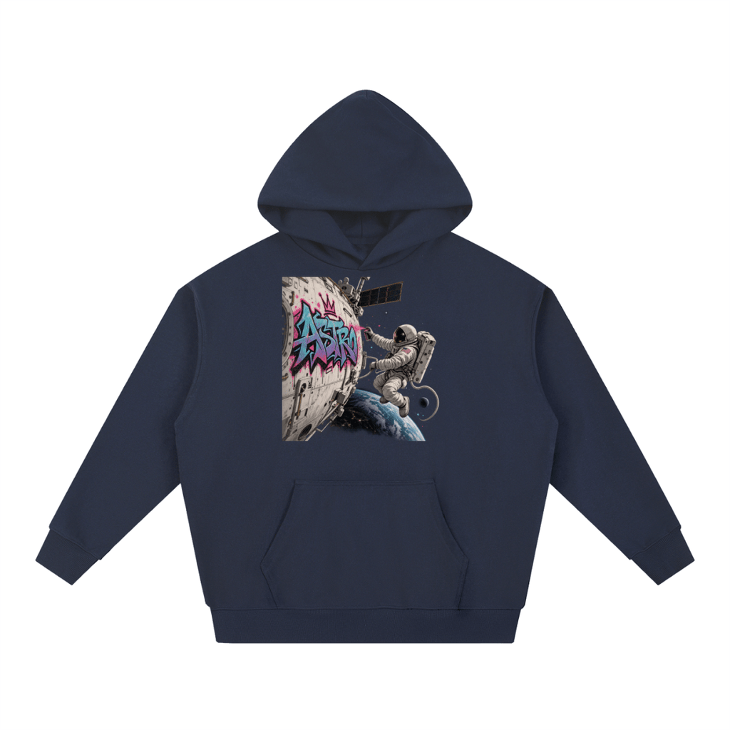 ASTRO Space Graffiti Essential Heavyweight Hoodie - Shirt Habit