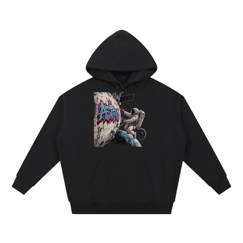 ASTRO Space Graffiti Essential Heavyweight Hoodie - Shirt Habit
