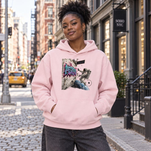 ASTRO Space Graffiti Essential Heavyweight Hoodie - Shirt Habit