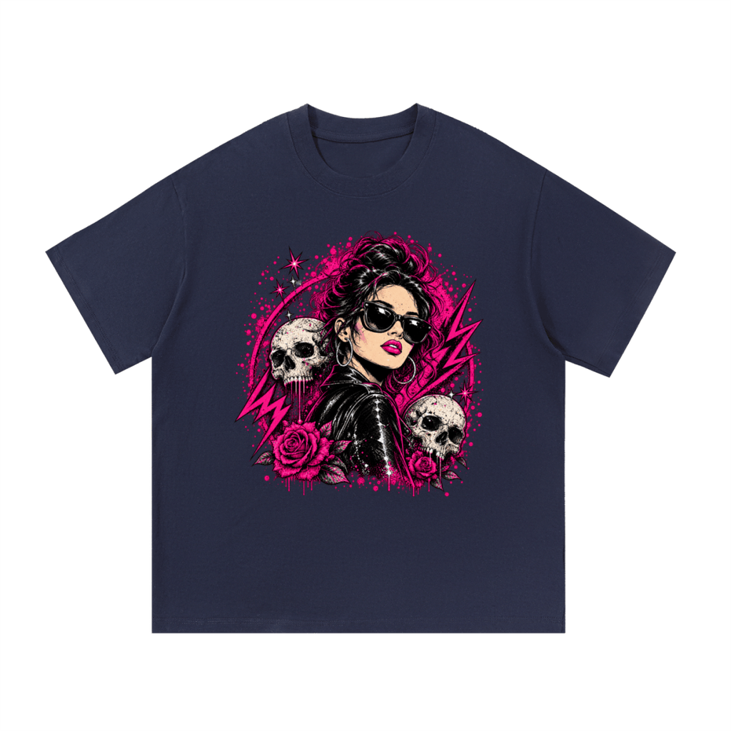 Bad Decisions Baddie Skull Essential Cotton T-Shirt - Shirt Habit