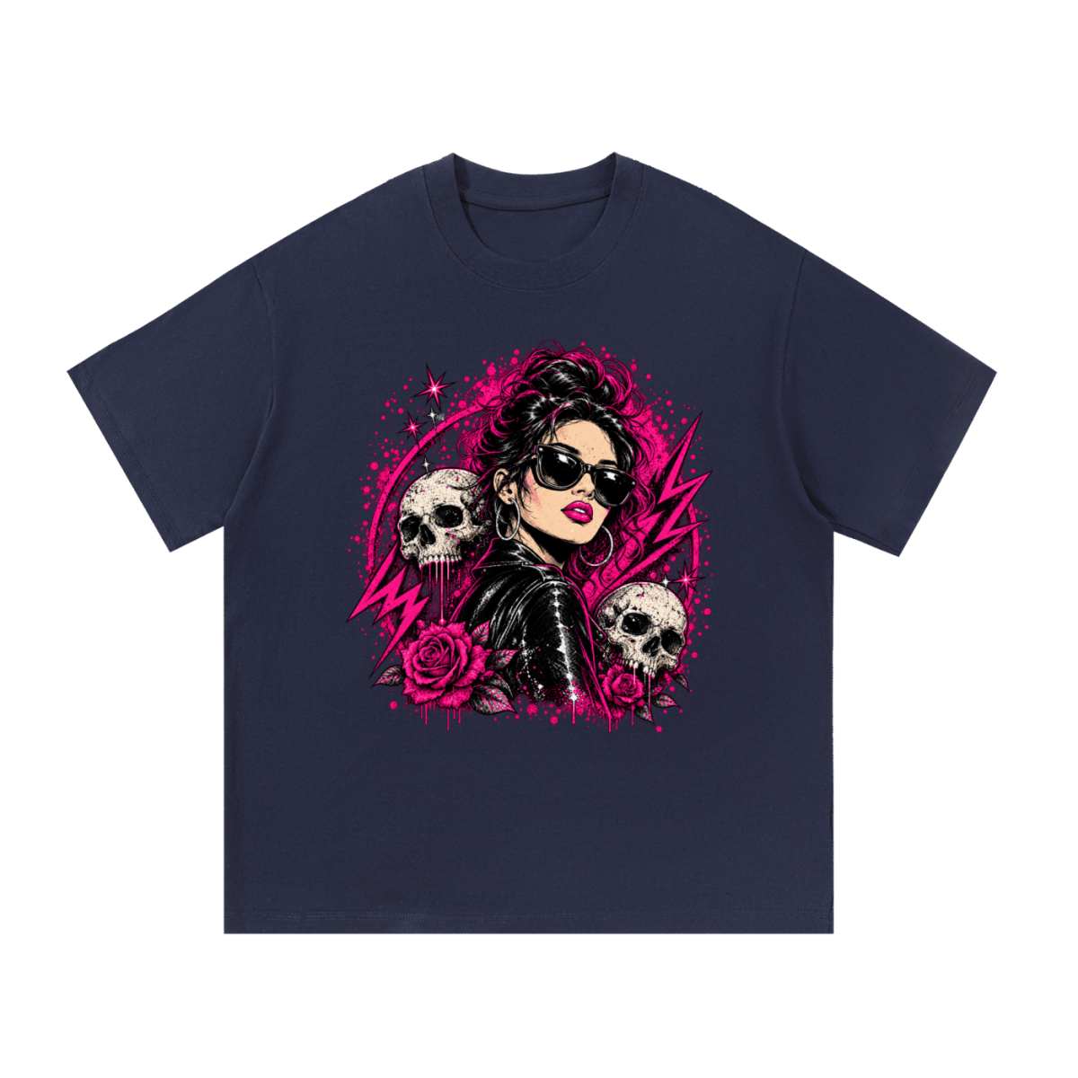 Bad Decisions Baddie Skull Essential Cotton T-Shirt - Shirt Habit