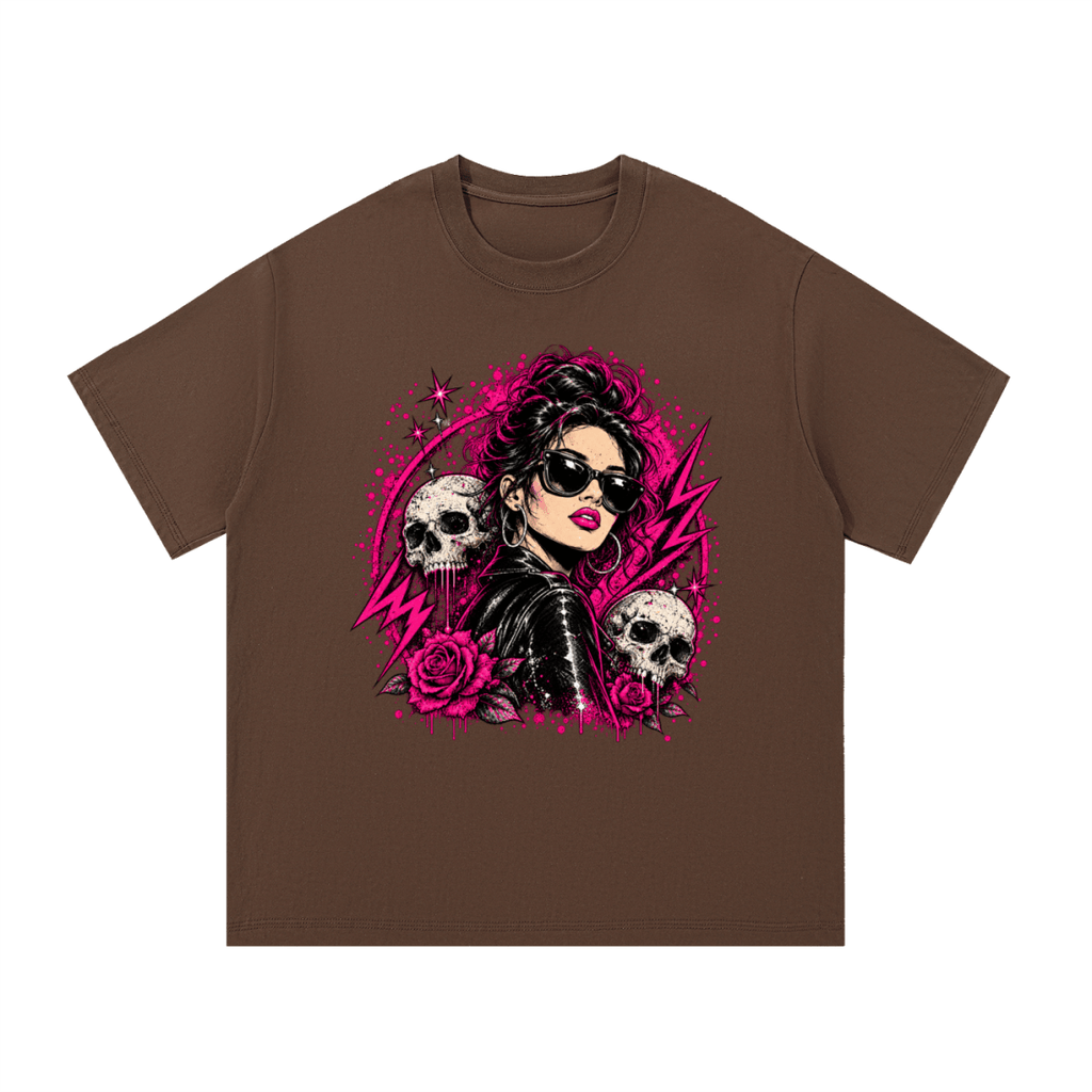 Bad Decisions Baddie Skull Essential Cotton T-Shirt - Shirt Habit