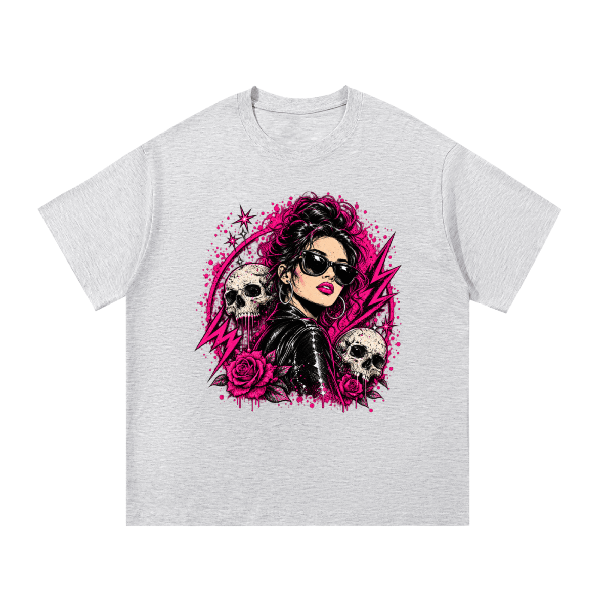 Bad Decisions Baddie Skull Essential Cotton T-Shirt - Shirt Habit