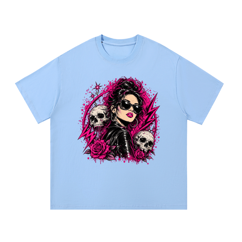 Bad Decisions Baddie Skull Essential Cotton T-Shirt - Shirt Habit