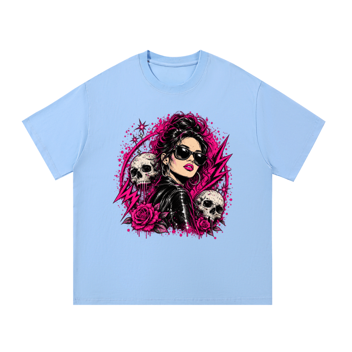 Bad Decisions Baddie Skull Essential Cotton T-Shirt - Shirt Habit
