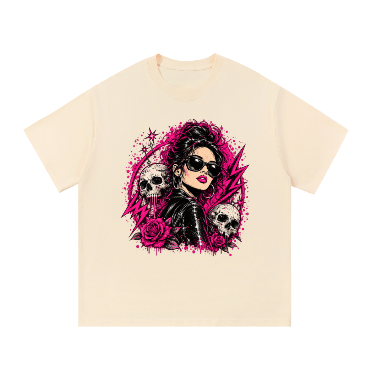 Bad Decisions Baddie Skull Essential Cotton T-Shirt - Shirt Habit
