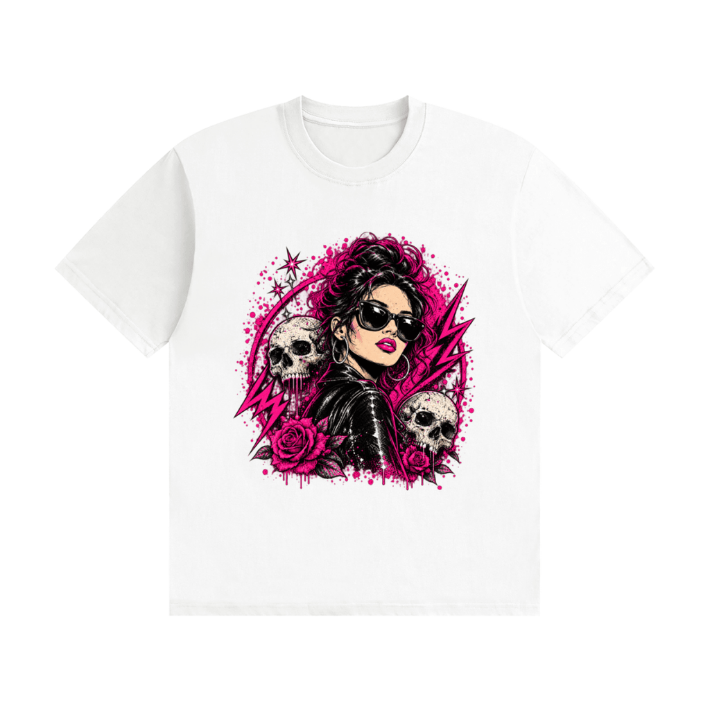 Bad Decisions Baddie Skull Unisex Seamless Cotton T-Shirt - Shirt Habit