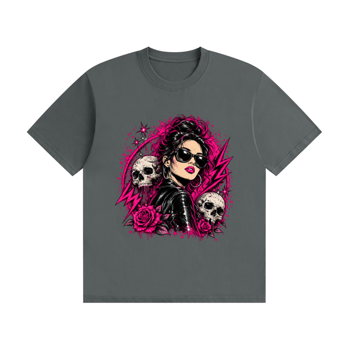 Bad Decisions Baddie Skull Unisex Seamless Cotton T-Shirt - Shirt Habit