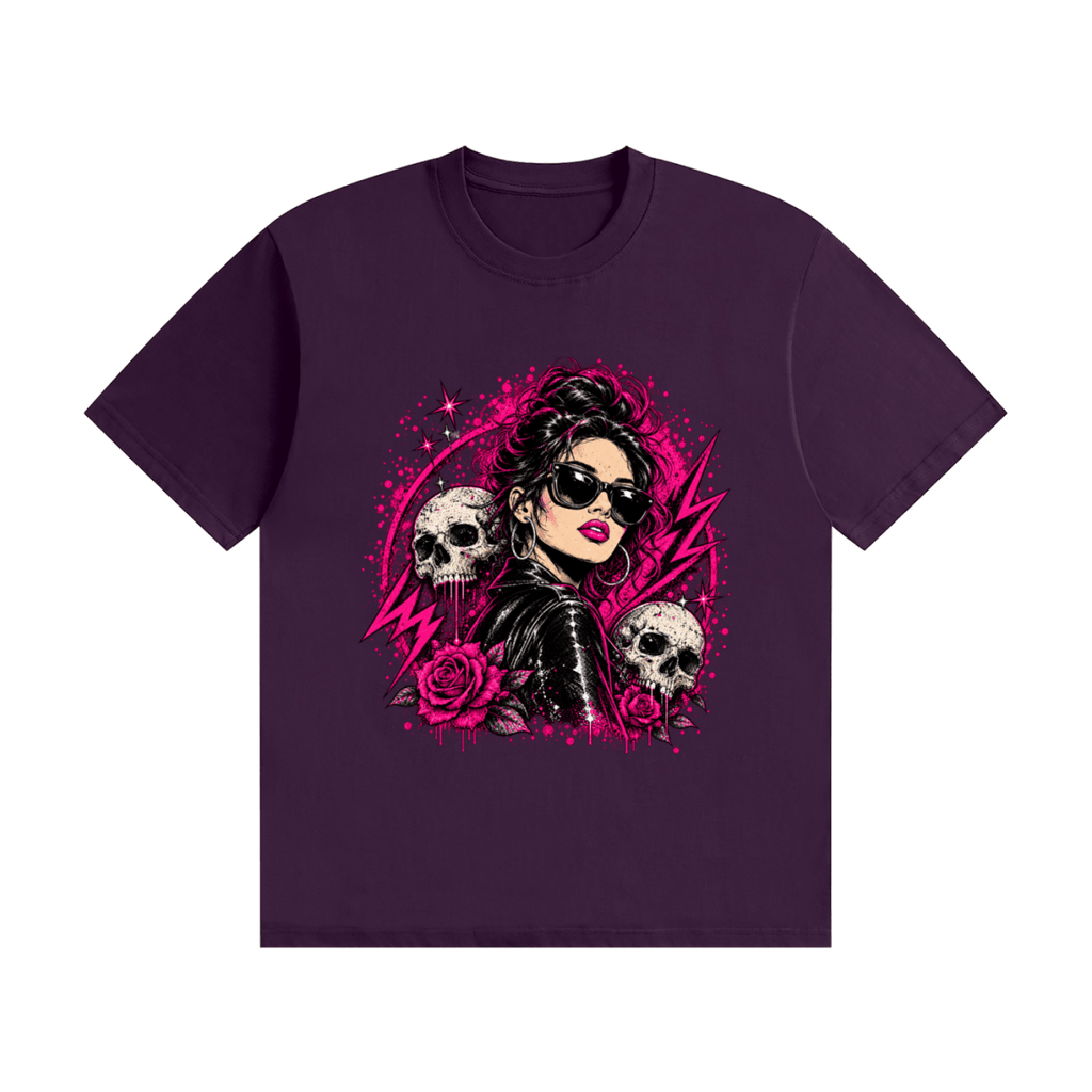 Bad Decisions Baddie Skull Unisex Seamless Cotton T-Shirt - Shirt Habit