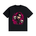 Bad Decisions Baddie Skull Unisex Seamless Cotton T-Shirt - Shirt Habit