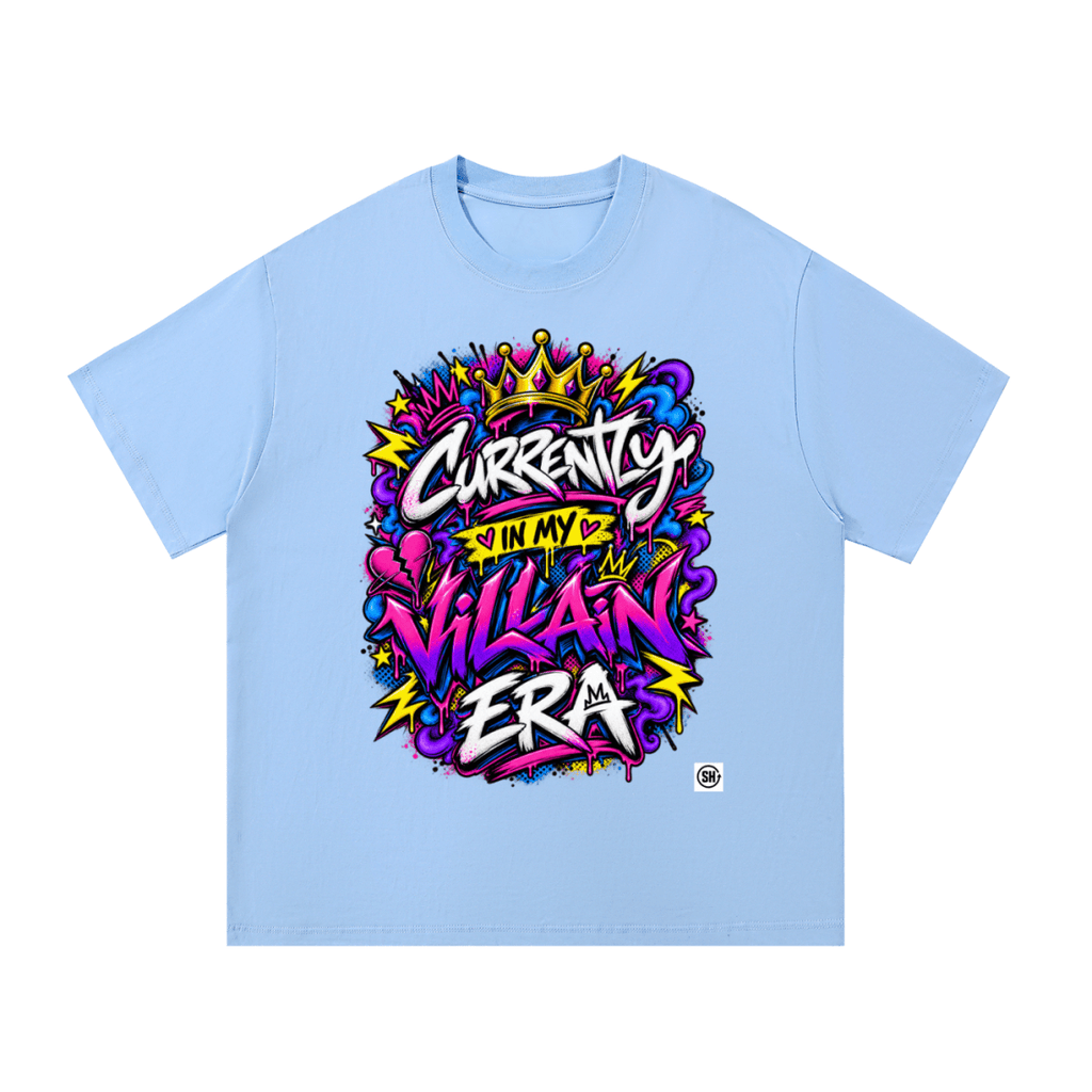 Currently in My Villain Era Essential Cotton T-Shirt - Shirt Habit