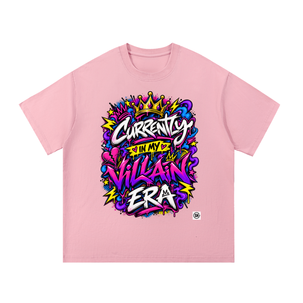 Currently in My Villain Era Essential Cotton T-Shirt - Shirt Habit