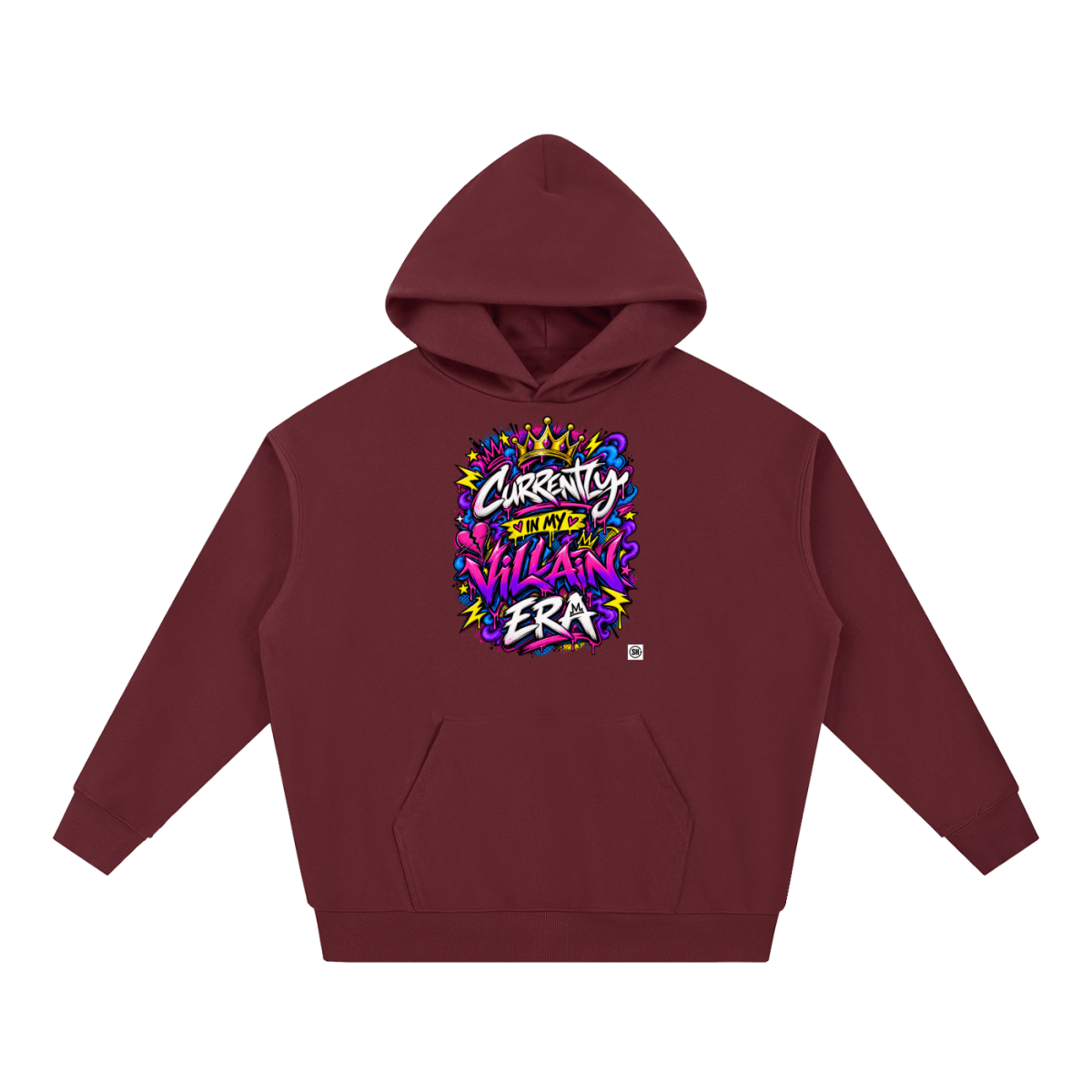 Currently in My Villain Era Essential Heavyweight Hoodie - Shirt Habit