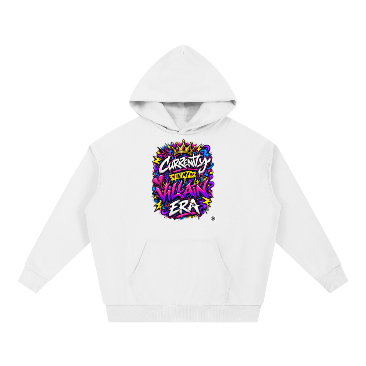 Currently in My Villain Era Essential Heavyweight Hoodie - Shirt Habit