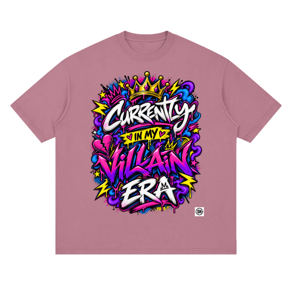 Currently in My Villain Era Streetwear T-Shirt - Shirt Habit