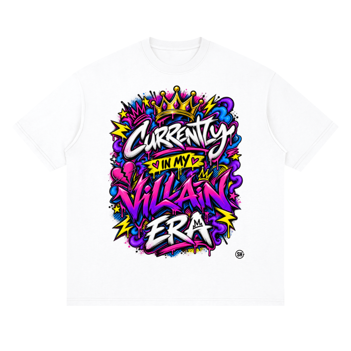 Currently in My Villain Era Streetwear T-Shirt - Shirt Habit