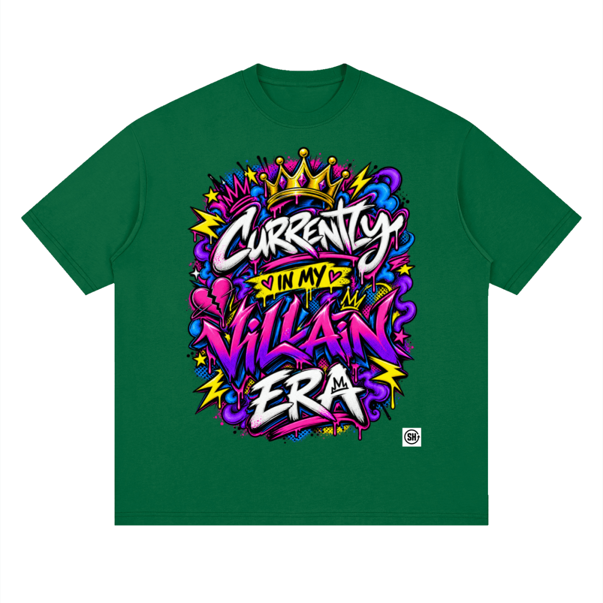 Currently in My Villain Era Streetwear T-Shirt - Shirt Habit