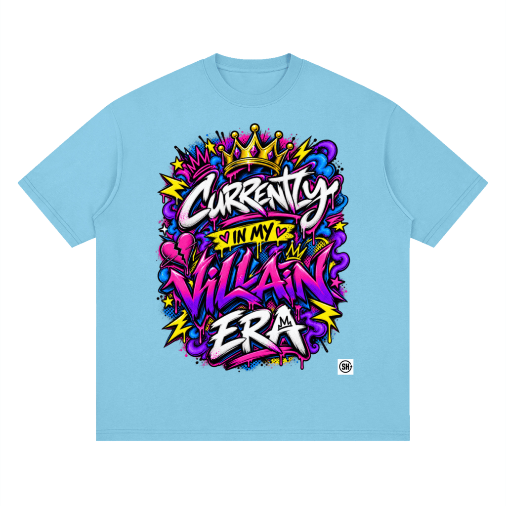Currently in My Villain Era Streetwear T-Shirt - Shirt Habit
