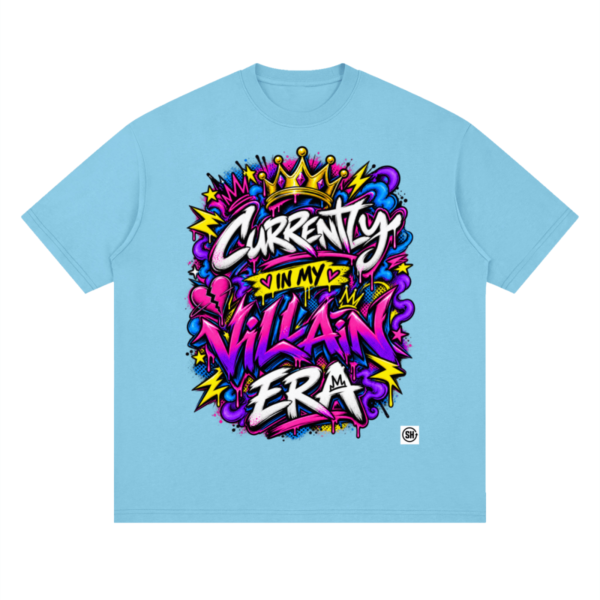 Currently in My Villain Era Streetwear T-Shirt - Shirt Habit