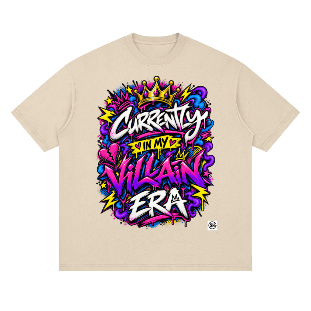 Currently in My Villain Era Streetwear T-Shirt - Shirt Habit