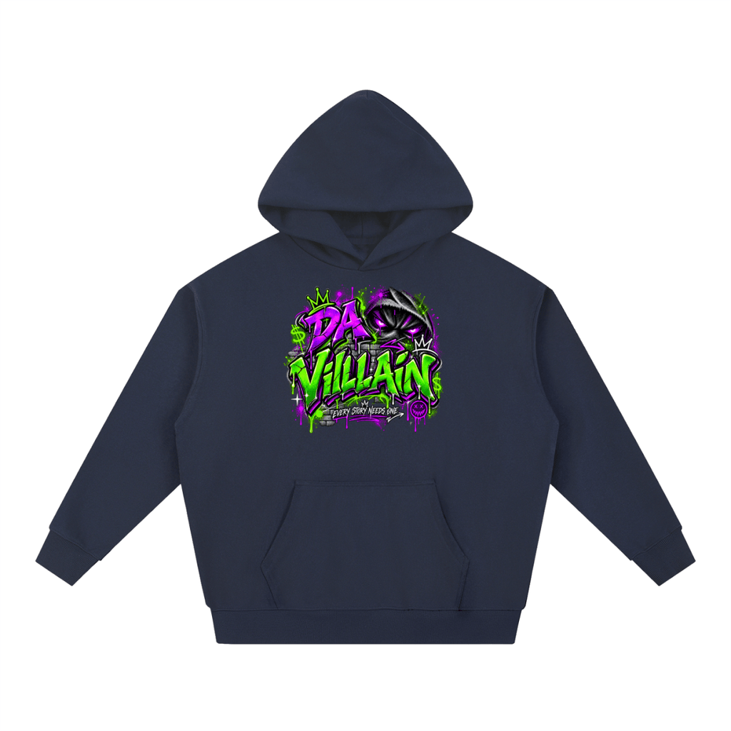 Da Villain Graffiti Essential Heavyweight Hoodie - Shirt Habit