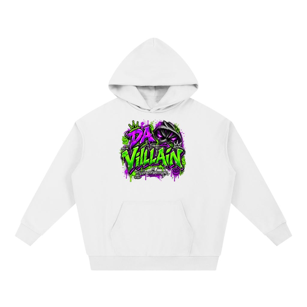 Da Villain Graffiti Essential Heavyweight Hoodie - Shirt Habit