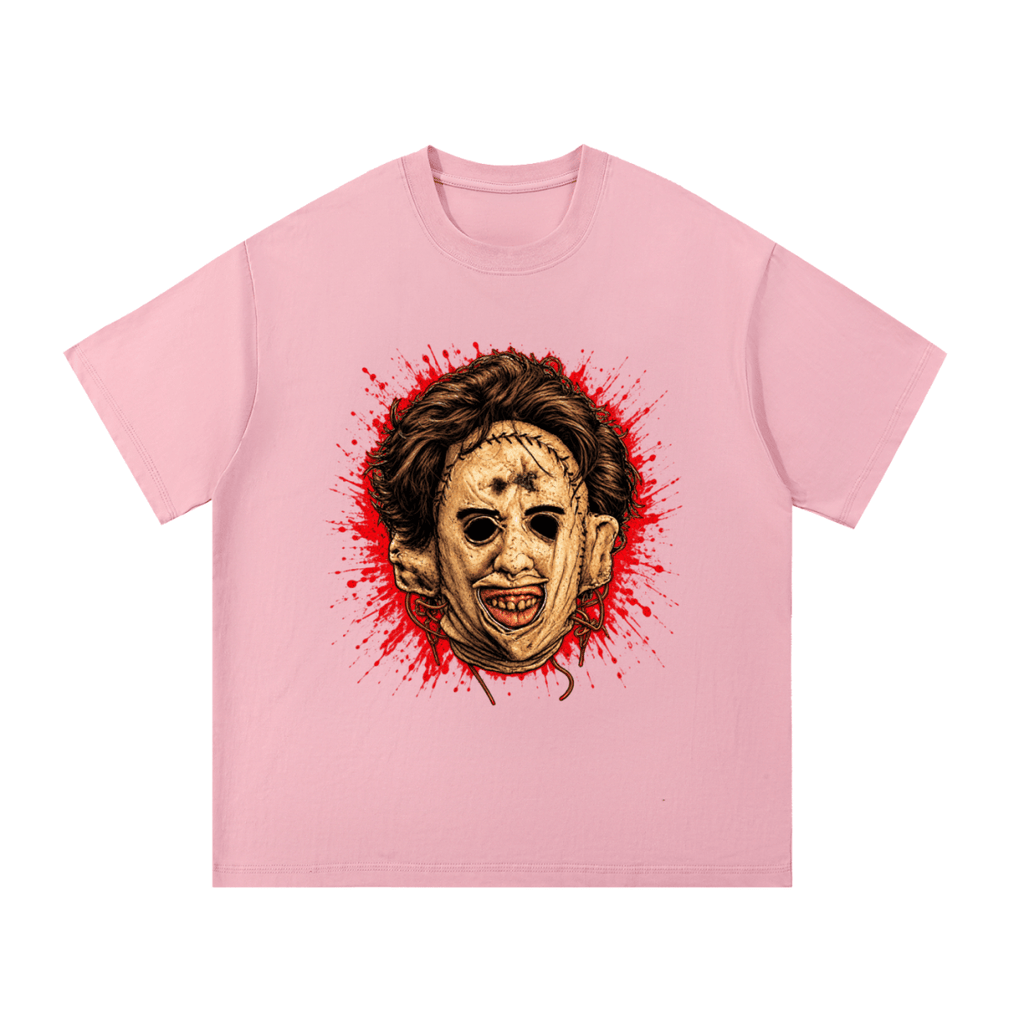 Leatherface-Inspired Mask Horror Essential Cotton T-Shirt - Shirt Habit