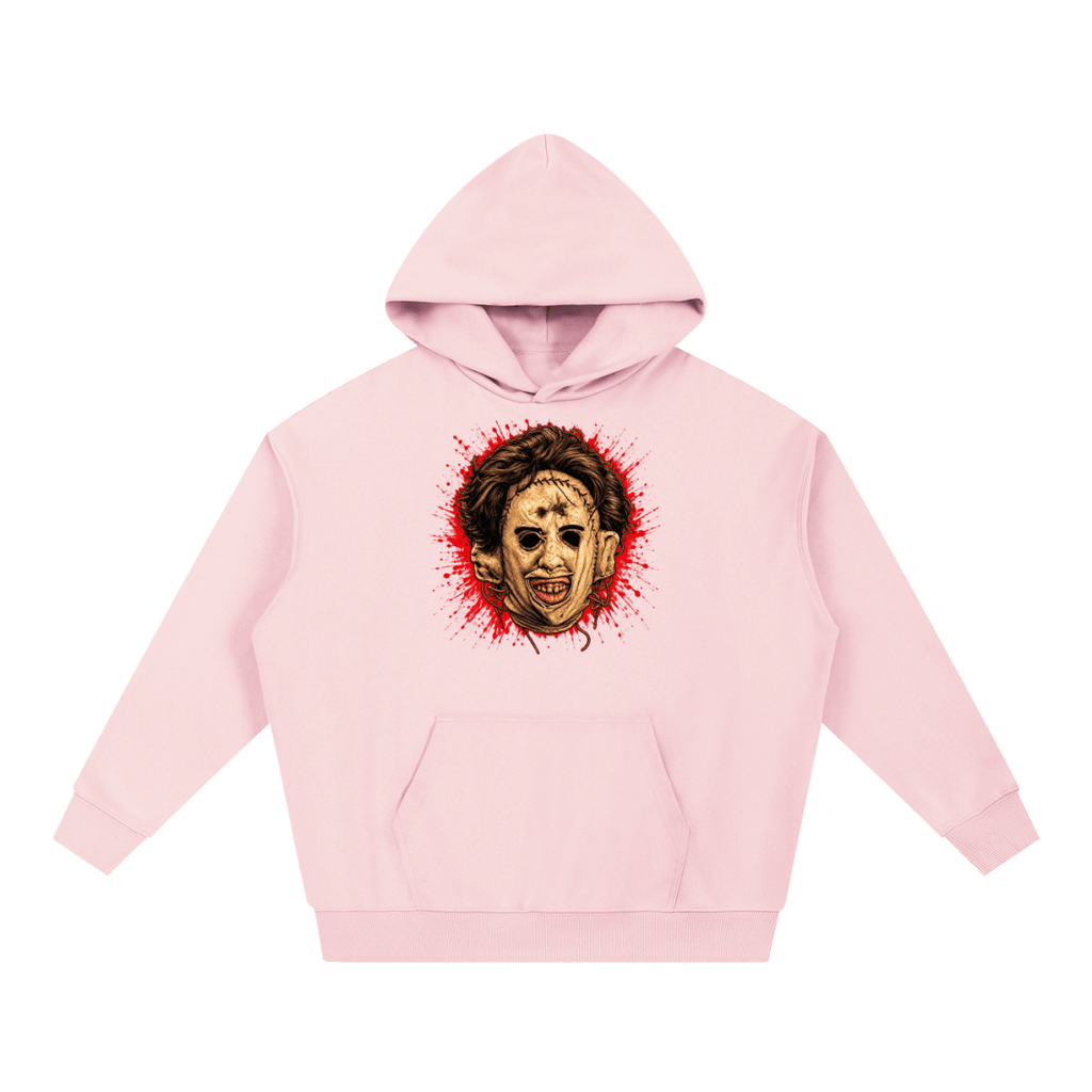 Leatherface-Inspired Mask Horror Essential Heavyweight Hoodie - Shirt Habit