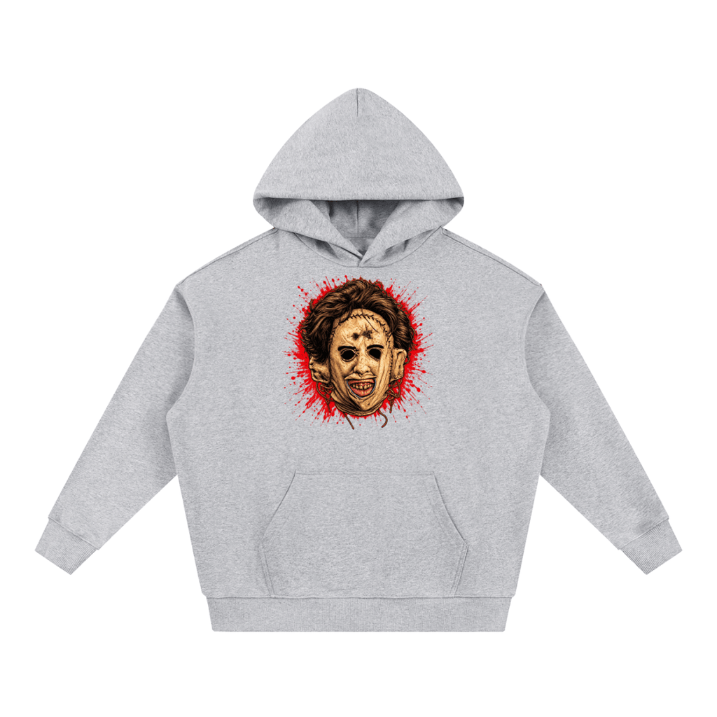 Leatherface-Inspired Mask Horror Essential Heavyweight Hoodie - Shirt Habit