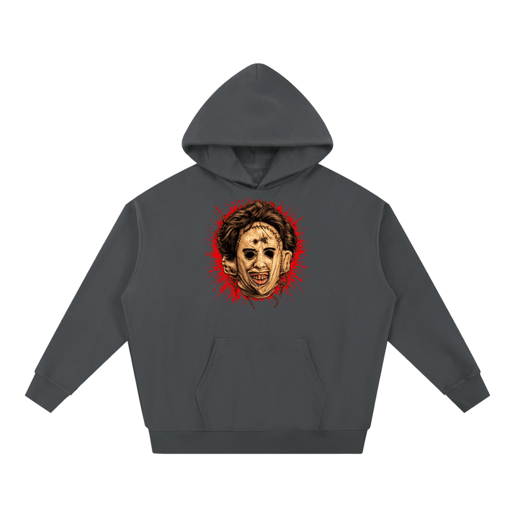 Leatherface-Inspired Mask Horror Essential Heavyweight Hoodie - Shirt Habit