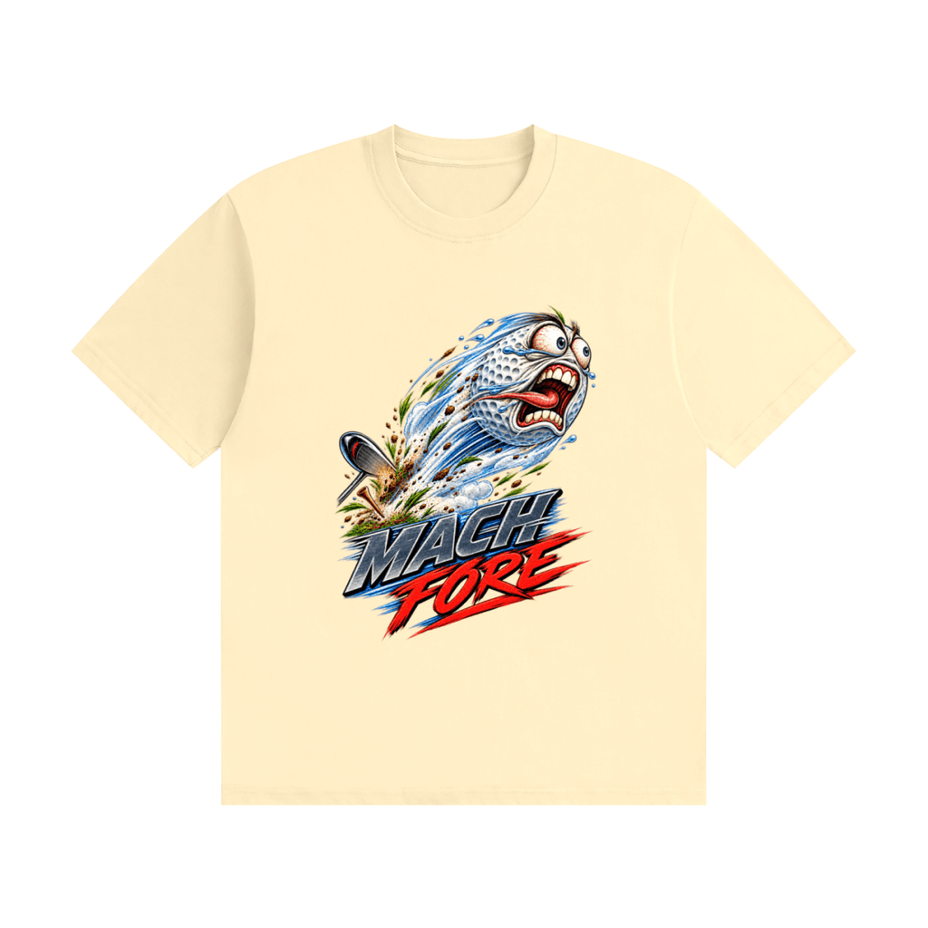 Mach Fore Funny Golf Seamless Cotton T-Shirt - Shirt Habit