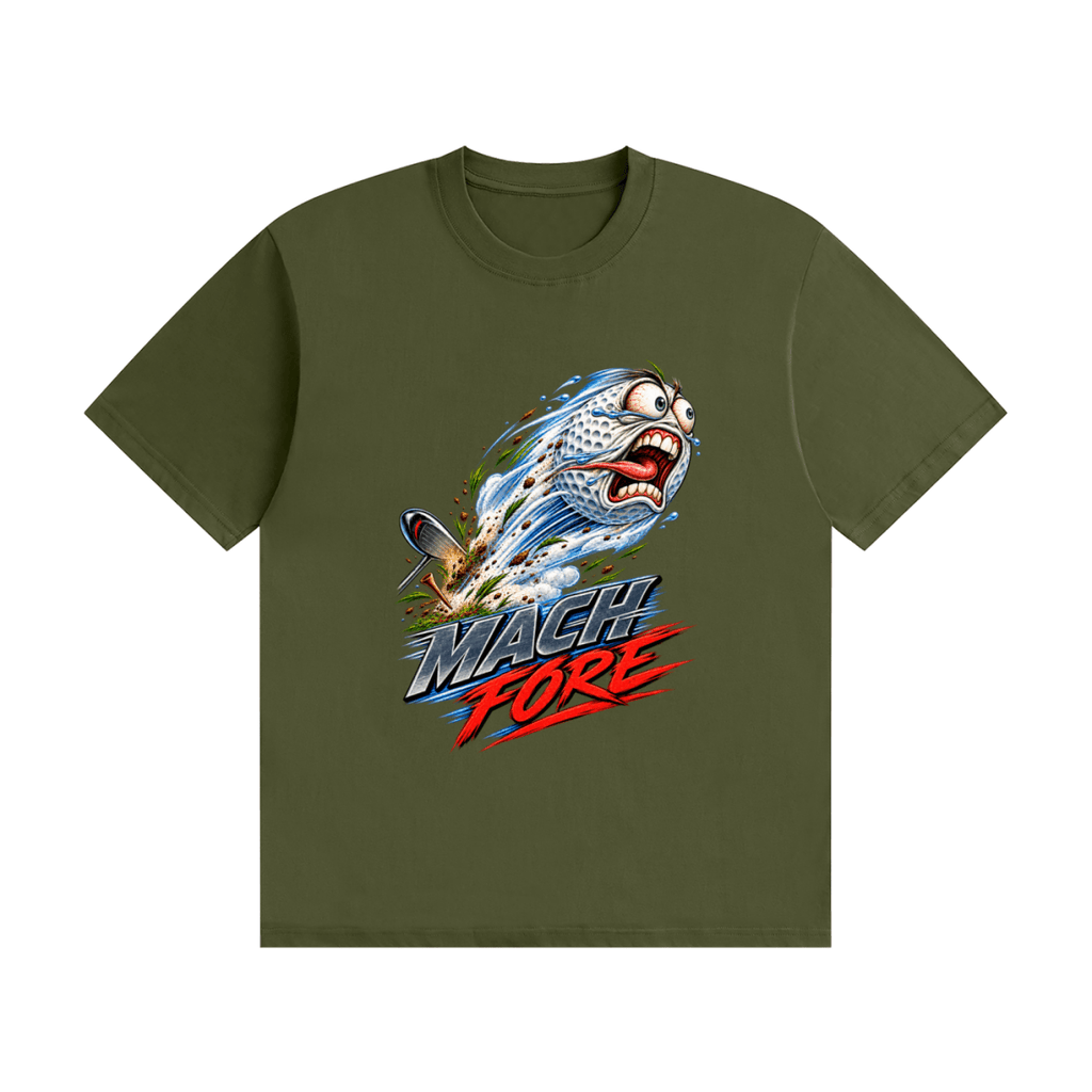 Mach Fore Funny Golf Seamless Cotton T-Shirt - Shirt Habit