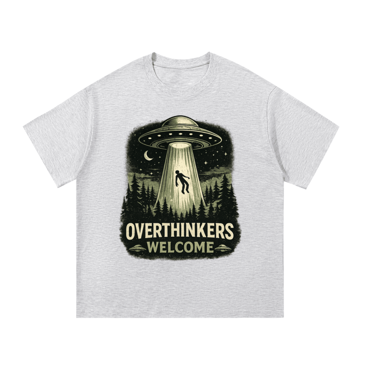 Overthinkers Welcome Essential Cotton T-Shirt - Shirt Habit