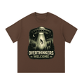 Overthinkers Welcome Essential Cotton T-Shirt - Shirt Habit