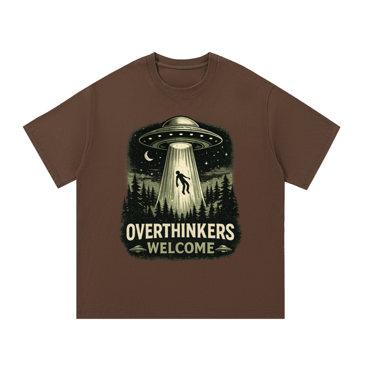 Overthinkers Welcome Essential Cotton T-Shirt - Shirt Habit