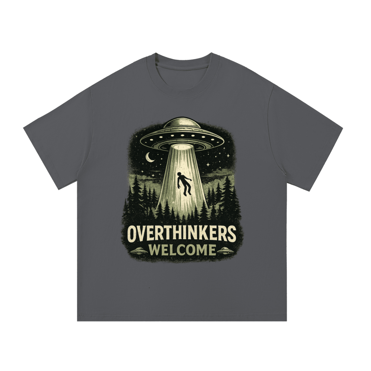 Overthinkers Welcome Essential Cotton T-Shirt - Shirt Habit