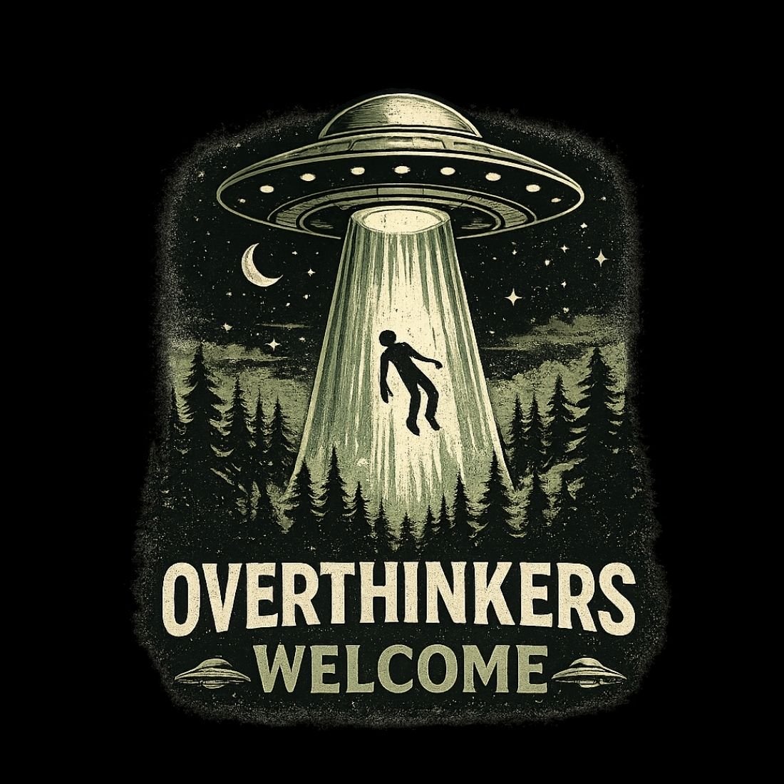 Overthinkers Welcome Essential Cotton T-Shirt - Shirt Habit
